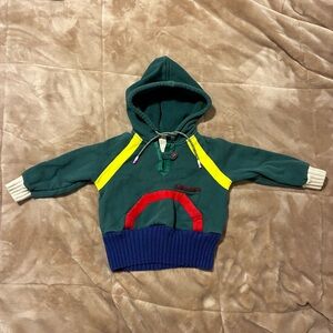 Vintage Tia Cibani toddler hooded sweatshirt